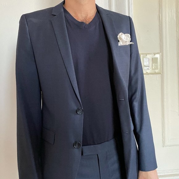 Hugo Boss Extra-slim-fit suit in a wool blend